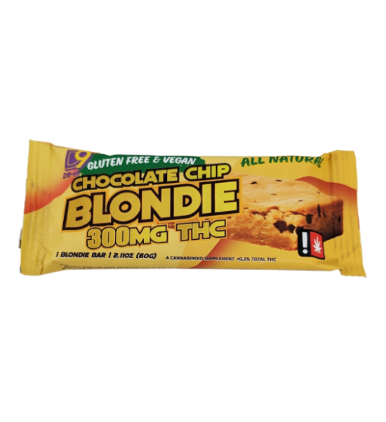Delta 9 Chocolate Chip Blondie Cookie Bar