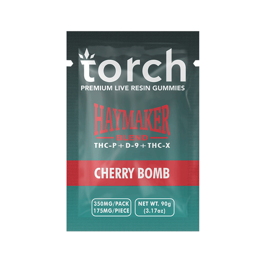 Torch Haymaker Blend Gummies Cherry Bomb
