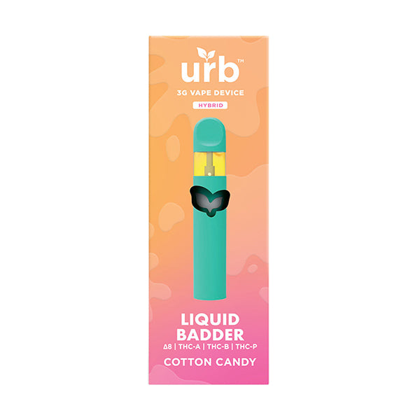 Urb Liquid Badder Disposable 3G Cotton Candy