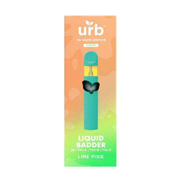 Urb Liquid Badder Disposable 3G Lime Pixie