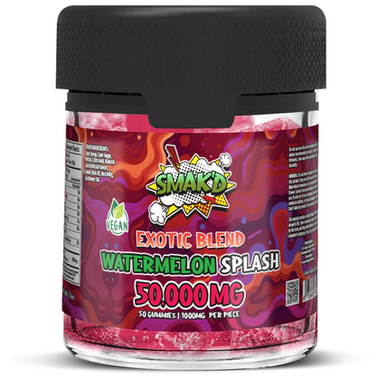 SMAK'D Exotic Blend Gummies - Watermelon Splash