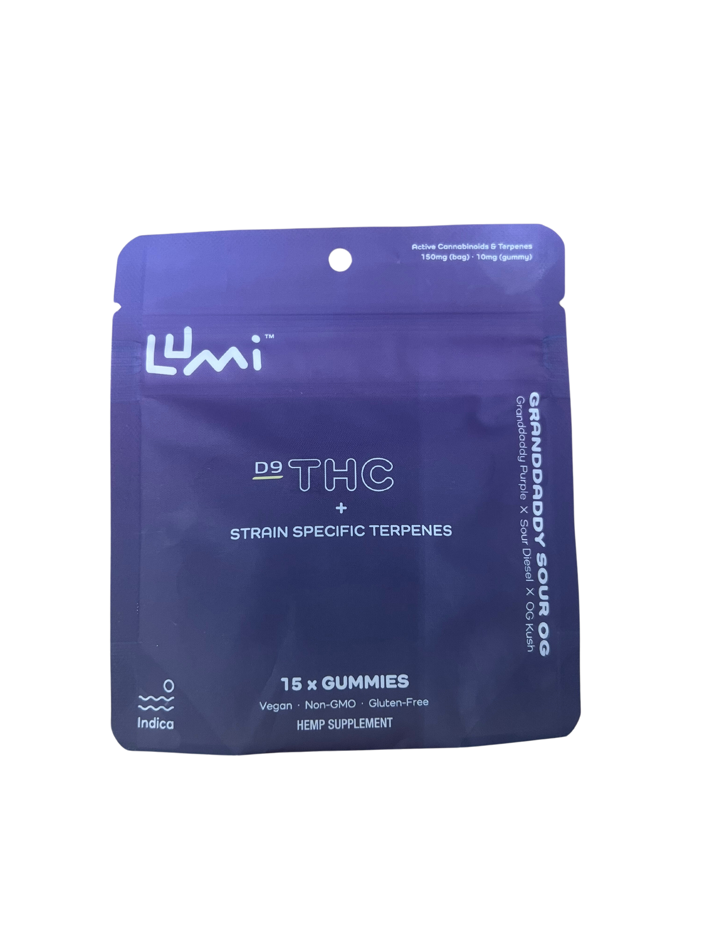 LUMI Delta 9 THC Microdose Vegan Gummies
