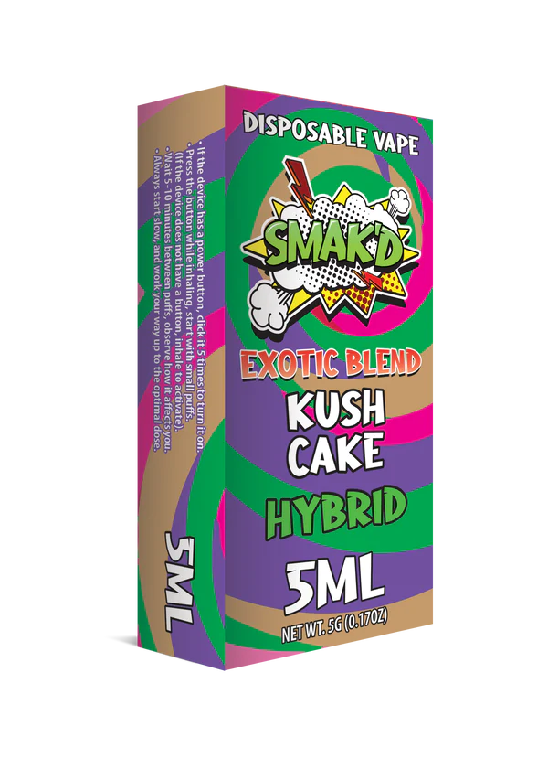 TKO Smak'd Exotic Blend Disposable THC Vape I 5ML