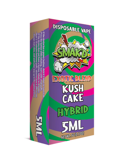 TKO Smak'd Exotic Blend Disposable THC Vape I 5ML