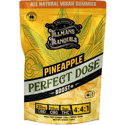 Tillman Tranquils CBD:CBG:THC Gummies Pineapple