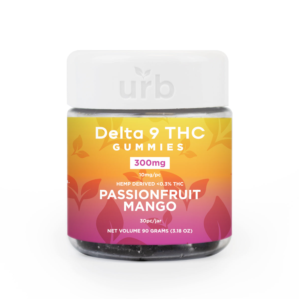 Delta 9 THC Gummy Passionfruit Mango