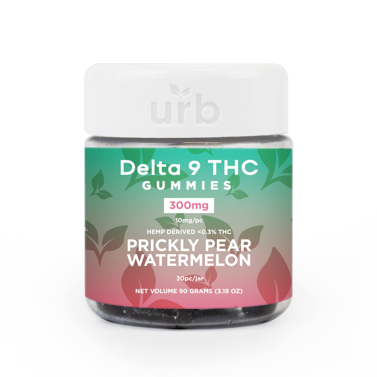 Delta 9 THC Gummy Prickly Pear Watermelon