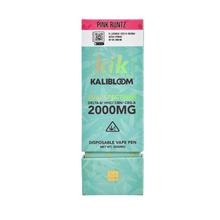Load image into Gallery viewer, Kalibloom 2000mg D8, HHC, CBN, CBG-A Disposable Vape
