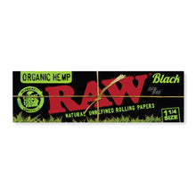 Load image into Gallery viewer, RAW Black Organic Rolling Papers
