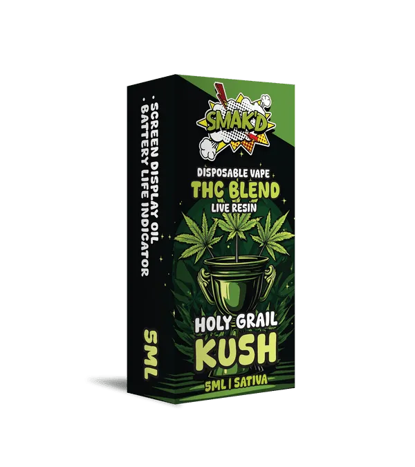 TKO Smak'd Exotic Blend Disposable THC Vape 5ML - Buy Online