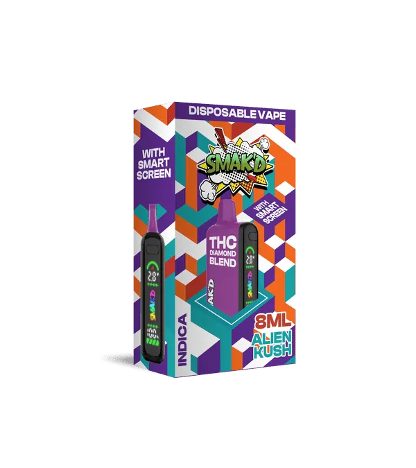 SMAK'D THC Diamond Blend Disposable 8ml - Shop Online