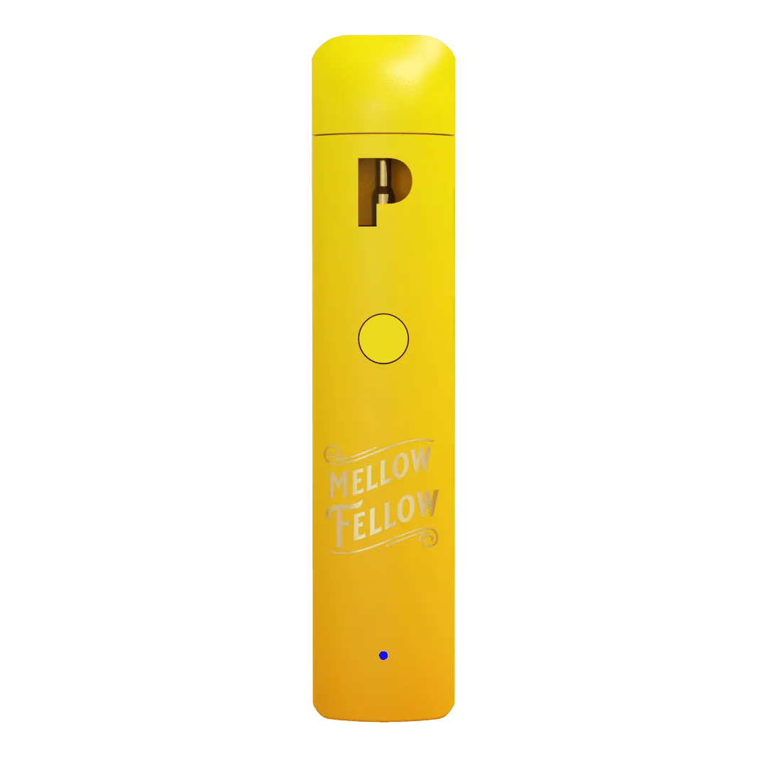 cheap vapes amarillo Buy Mellow Fellow 0.5mL THCp Disposable Online All Disposables Flavor:Strawberry Juice Pink and Blue RYL