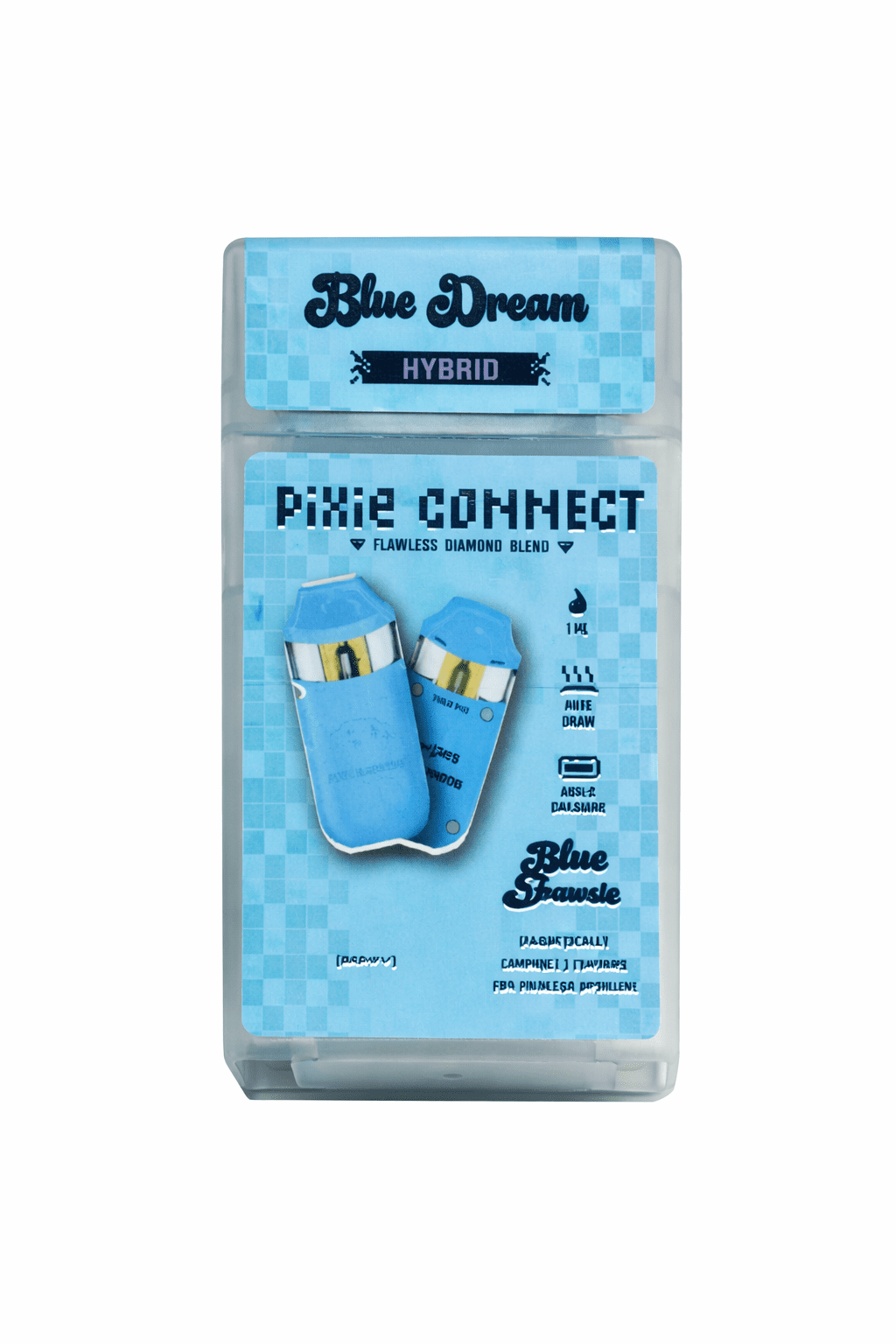 high heads vapes blue diamond Pixie Connect Flawless Disposable 1G Dual Vape - Shop Flavor:White Grape Flavour_Blue Slush Sour Blue Dust VIHO