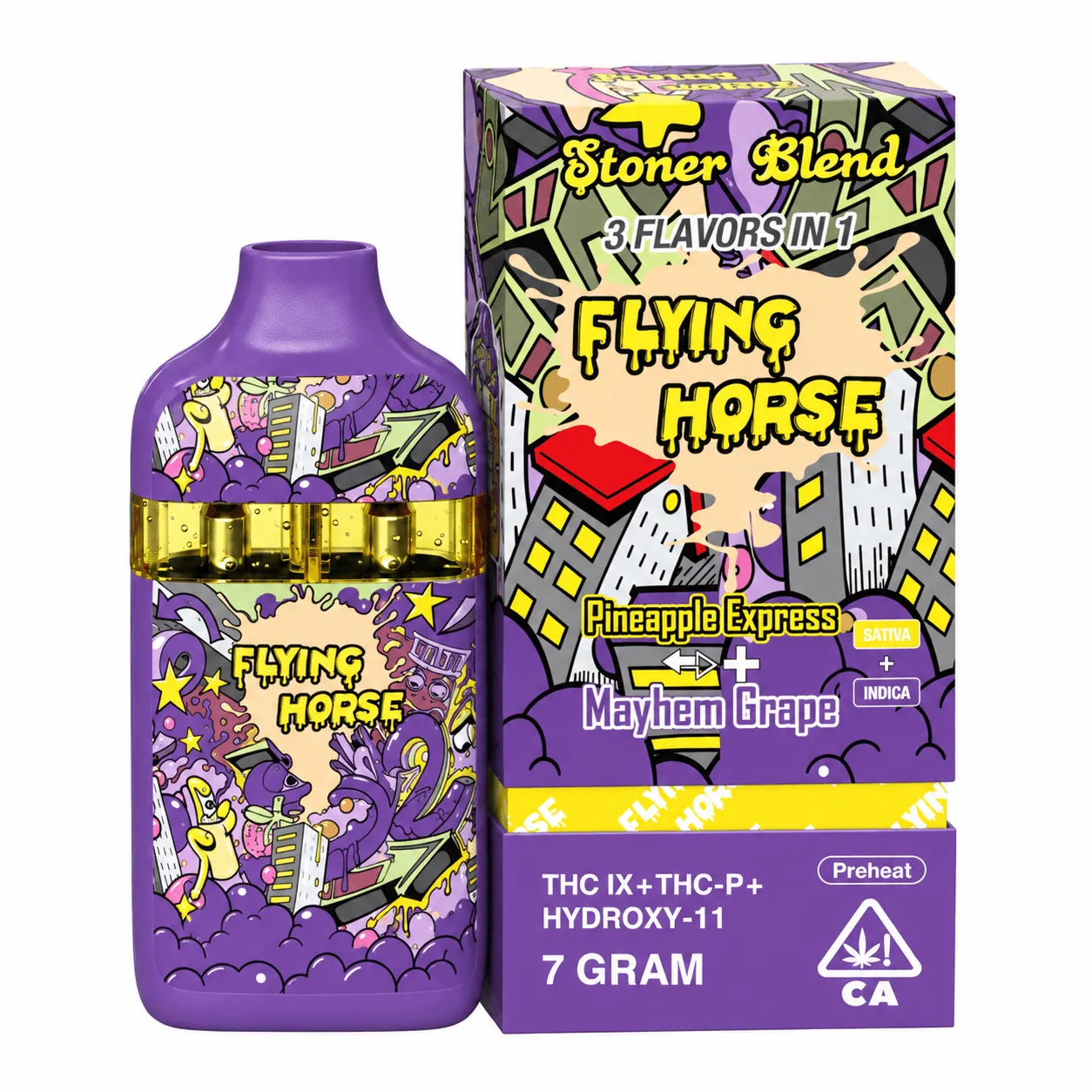 Flying Horse Stoner Blend Disposable 7g - Shop Online - Destino Farms