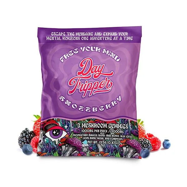 DayTripper Legal Psychedelics Mushroom Gummies 3ct - Destino Farms