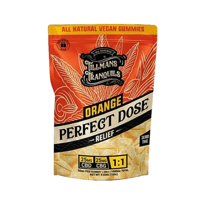 Tillman Tranquils CBD:CBG Gummies Orange