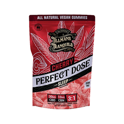Tillman Tranquils Sleep Gummies + Melatonin 3:1 CBD:CBN Cherry
