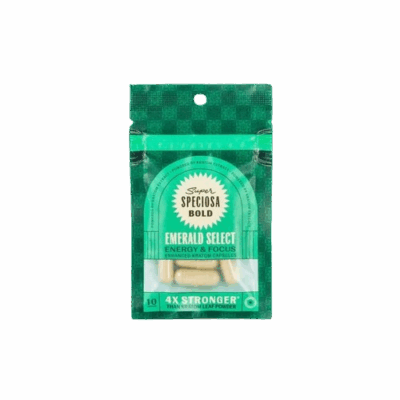 Super Speciosa Emerald Select Enhanced Kratom Capsules