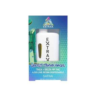 Delta Extrax 4.5G Adios Blend Disposable - Ghost Train Haze (Sativa)