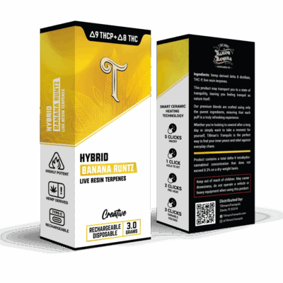 Tillmans Tranquils Disposable Vape – 3g THCp + D8