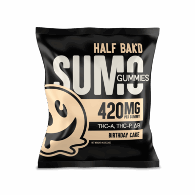 Half Bak’d Sumo Gummies | 2 Count - Birthday Cake