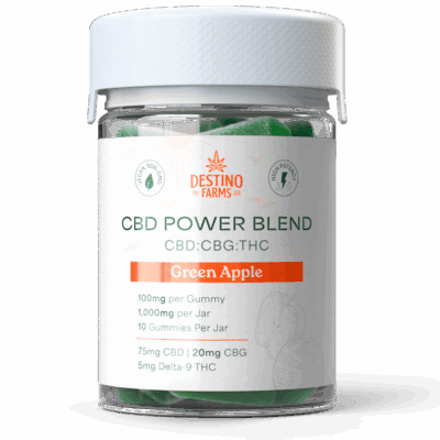 Destino Farms CBD Power Blend Gummies 630mg