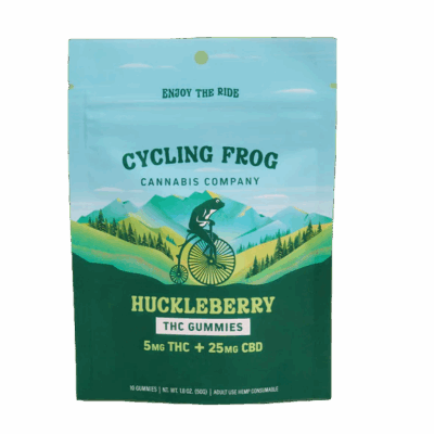 Cycling Frog Gummies 10ct huckleberry