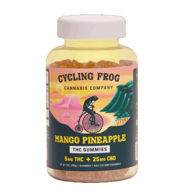 Cycling frog mango pineapple