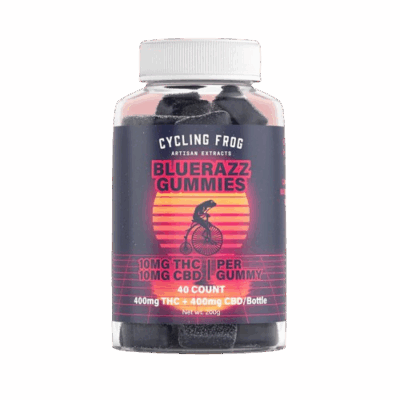 Cycling Frog Gummies 10MG THC/10MG CBD 40 count