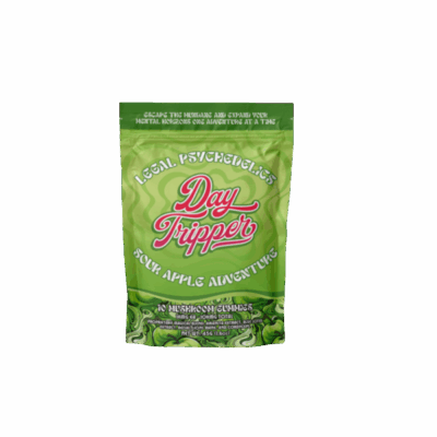 DayTripper Legal Psychedelics Mushroom Gummies 10ct - Sour Apple Adventure