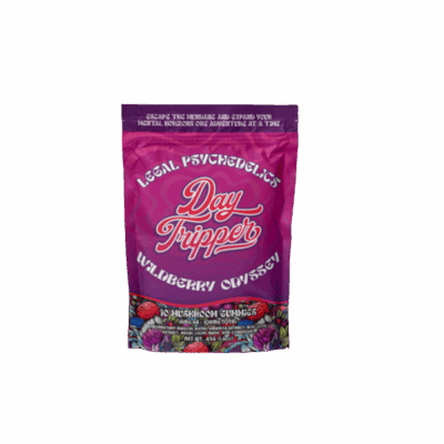 DayTripper Legal Psychedelics Mushroom Gummies 10ct - Wildberry Odyssey