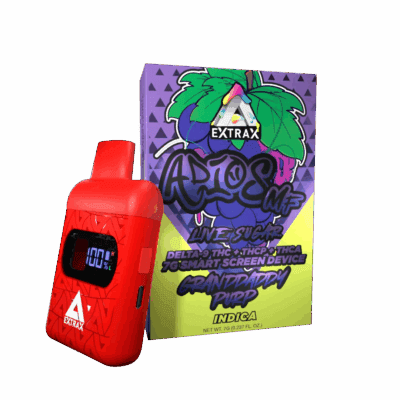 Delta Extrax 7G Adiós MF Blend Disposable - Granddaddy Purp (Indica)