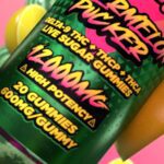 Delta Extrax 12000MG Adiós MF Blend Gummies - Watermelon Pucker (Hybrid) 4
