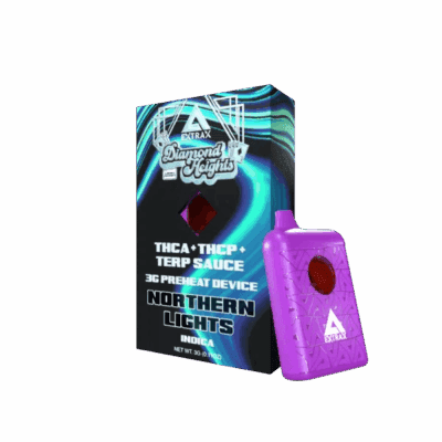 Delta Extrax 3G Diamond Heights Disposable - Northern Lights (Indica)