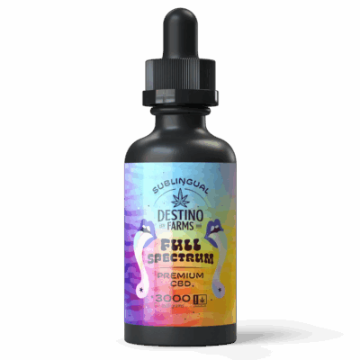 Destino Farms Full Spectrum Sublingual Tincture CBD 3,000mg