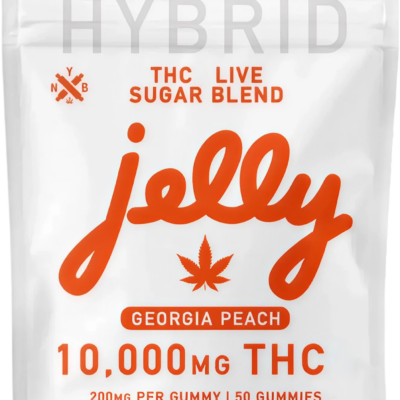 Jelly THC Live Sugar Blend Gummies 10,000mg 50 Count – Various Flavors