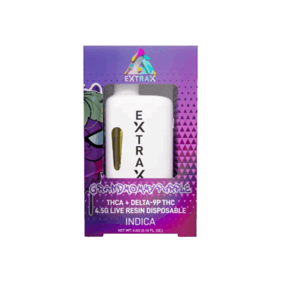 Delta Extrax 4.5G Adios Blend Disposable - Grandmommy Purple (Indica)