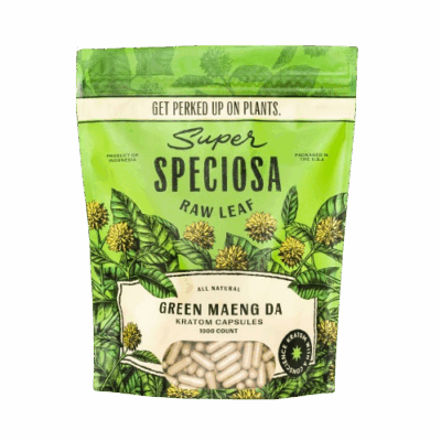 Green Maeng Da Kratom Capsules 1000ct