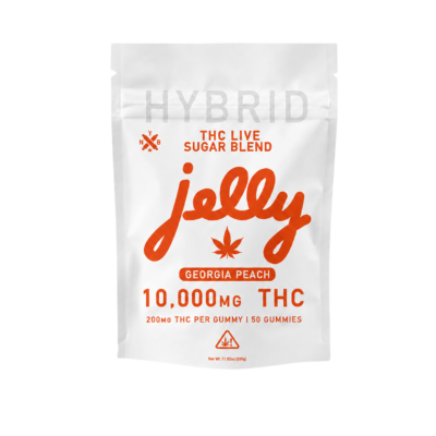 Jelly THC Live Sugar Blend Gummies 10,000mg 50 Count – Various Flavors