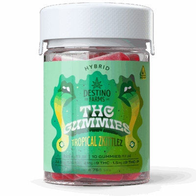 Destino Farms 225mg ∆9 Gummies