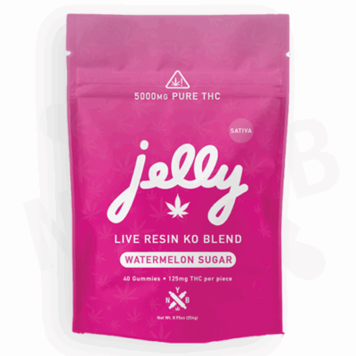 Jelly KO Live Resin- THC Gummies 40ct