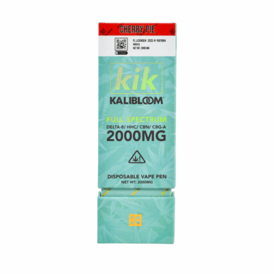 Kik Kalibloom - Delta 8/HHC/CBN/CBG-A - Full Spectrum Disposable Vape -2000Mg/ skittles