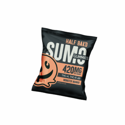 Half Bak’d Sumo Gummies | 2 Count - Monster Mango