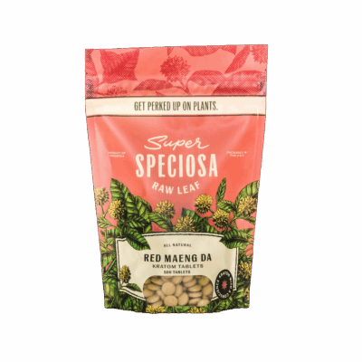 Red Maeng Da Kratom Tablets 500ct