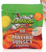 Smak’d Blend Delta 8 Gummies | 500mg Malibu Sunset
