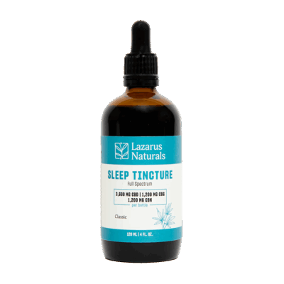 Lazarus Naturals CBD+CBN TINCTURE, SLEEP