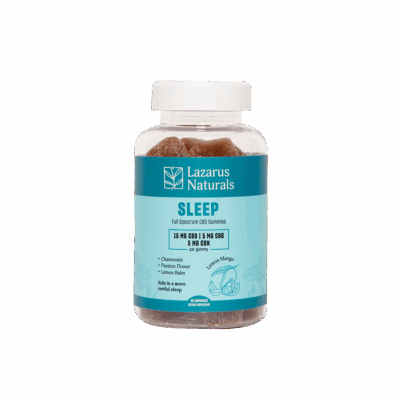 Lazarus Naturals CBD Gummies Cannabinoid Sleep 40ct