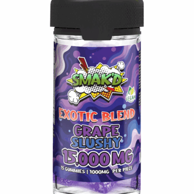 SMAK'D Exotic Blend Gummies - Grape Slushy