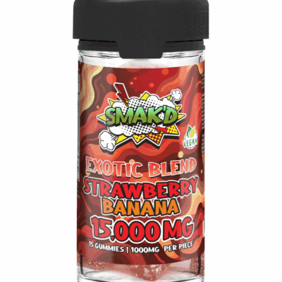 SMAK'D Exotic Blend Gummies - Strawberry Banana