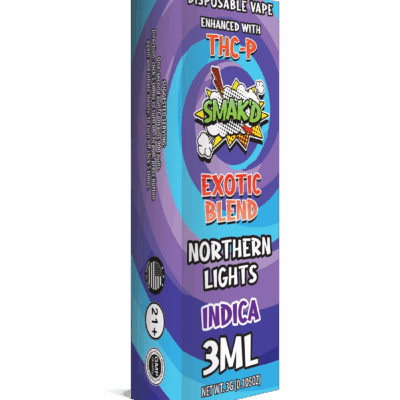 TKO Smak’d Exotic Blend Disposable THC Vape | 3ML Northern Lights